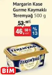 TEREMYAĞ MARGARİN KASE GURME KAYMAKLI